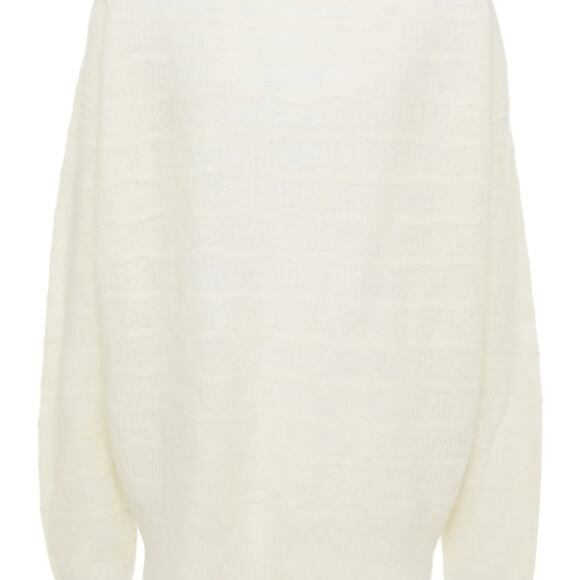 Amiri Oversized Wool Cashmere cream sweater size medium - Picture 2 of 5